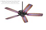 Tie Dye Spine 102 - Ceiling Fan Skin Kit fits most 52 inch fans (FAN and BLADES SOLD SEPARATELY)