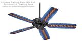 Tie Dye Spine 104 - Ceiling Fan Skin Kit fits most 52 inch fans (FAN and BLADES SOLD SEPARATELY)