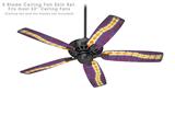 Tie Dye Spine 105 - Ceiling Fan Skin Kit fits most 52 inch fans (FAN and BLADES SOLD SEPARATELY)
