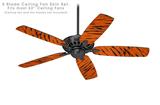 Tie Dye Bengal Belly Stripes - Ceiling Fan Skin Kit fits most 52 inch fans (FAN and BLADES SOLD SEPARATELY)