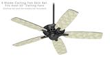 Flowers Pattern 11 - Ceiling Fan Skin Kit fits most 52 inch fans (FAN and BLADES SOLD SEPARATELY)