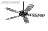 Locknodes 01 Lavender - Ceiling Fan Skin Kit fits most 52 inch fans (FAN and BLADES SOLD SEPARATELY)