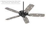Locknodes 01 Peach - Ceiling Fan Skin Kit fits most 52 inch fans (FAN and BLADES SOLD SEPARATELY)