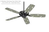 Locknodes 01 Sage Green - Ceiling Fan Skin Kit fits most 52 inch fans (FAN and BLADES SOLD SEPARATELY)