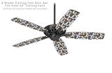Locknodes 04 Peach - Ceiling Fan Skin Kit fits most 52 inch fans (FAN and BLADES SOLD SEPARATELY)