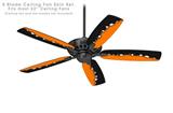 Ripped Colors Black Orange - Ceiling Fan Skin Kit fits most 52 inch fans (FAN and BLADES SOLD SEPARATELY)