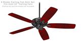 Folder Doodles Red Dark - Ceiling Fan Skin Kit fits most 52 inch fans (FAN and BLADES SOLD SEPARATELY)