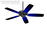 Smooth Fades Blue Black - Ceiling Fan Skin Kit fits most 52 inch fans (FAN and BLADES SOLD SEPARATELY)