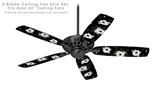 Poppy Dark - Ceiling Fan Skin Kit fits most 52 inch fans (FAN and BLADES SOLD SEPARATELY)