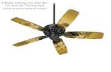 Summer Palm Trees - Ceiling Fan Skin Kit fits most 52 inch fans (FAN and BLADES SOLD SEPARATELY)