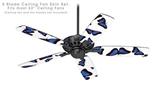 Butterflies Blue - Ceiling Fan Skin Kit fits most 52 inch fans (FAN and BLADES SOLD SEPARATELY)