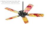 Painting Yellow Splash - Ceiling Fan Skin Kit fits most 52 inch fans (FAN and BLADES SOLD SEPARATELY)