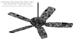 Wish Blk - 165 - 0301 - Ceiling Fan Skin Kit fits most 52 inch fans (FAN and BLADES SOLD SEPARATELY)
