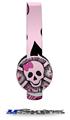 Pink Skull Decal Style Skin (fits Sol Republic Tracks Headphones - HEADPHONES NOT INCLUDED) 