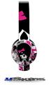 Scene Kid Girl Skull Decal Style Skin (fits Sol Republic Tracks Headphones - HEADPHONES NOT INCLUDED) 