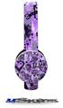 Scene Kid Sketches Purple Decal Style Skin (fits Sol Republic Tracks Headphones - HEADPHONES NOT INCLUDED) 