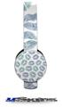 Blue Green Lips Decal Style Skin (fits Sol Republic Tracks Headphones - HEADPHONES NOT INCLUDED)