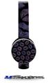 Purple And Black Lips Decal Style Skin (fits Sol Republic Tracks Headphones - HEADPHONES NOT INCLUDED)