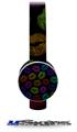 Rainbow Lips Black Decal Style Skin (fits Sol Republic Tracks Headphones - HEADPHONES NOT INCLUDED)