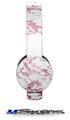 Pink and White Gilded Marble Decal Style Skin (fits Sol Republic Tracks Headphones - HEADPHONES NOT INCLUDED)