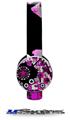 Pink Star Splatter Decal Style Skin (fits Sol Republic Tracks Headphones - HEADPHONES NOT INCLUDED) 