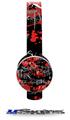 Emo Graffiti Decal Style Skin (fits Sol Republic Tracks Headphones - HEADPHONES NOT INCLUDED) 