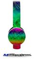 Rainbow Butterflies Decal Style Skin (fits Sol Republic Tracks Headphones - HEADPHONES NOT INCLUDED) 