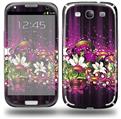 Grungy Flower Bouquet - Decal Style Skin (fits Samsung Galaxy S III S3)