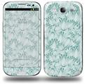 Flowers Pattern 09 - Decal Style Skin (fits Samsung Galaxy S III S3)
