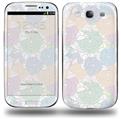 Flowers Pattern 10 - Decal Style Skin (fits Samsung Galaxy S III S3)