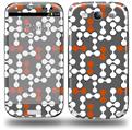 Locknodes 04 Burnt Orange - Decal Style Skin (fits Samsung Galaxy S III S3)