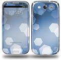 Bokeh Hex Blue - Decal Style Skin (fits Samsung Galaxy S III S3)