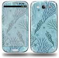 Sea Blue - Decal Style Skin (fits Samsung Galaxy S III S3)