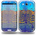 Dancing Lilies - Decal Style Skin compatible with Samsung Galaxy S III S3