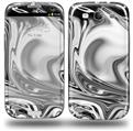 Liquid Metal Chrome - Decal Style Skin compatible with Samsung Galaxy S III S3