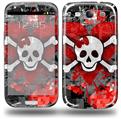 Emo Skull Bones - Decal Style Skin (fits Samsung Galaxy S III S3)