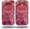 Tie Dye Happy 102 - Decal Style Skin (fits Samsung Galaxy S IV S4)