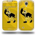 Iowa Hawkeyes Herky on Gold - Decal Style Skin (fits Samsung Galaxy S IV S4)