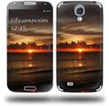 Set Fire To The Sky - Decal Style Skin (fits Samsung Galaxy S IV S4)