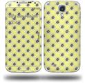Kearas Daisies Yellow - Decal Style Skin (fits Samsung Galaxy S IV S4)
