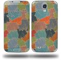 Flowers Pattern 03 - Decal Style Skin (fits Samsung Galaxy S IV S4)