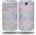 Flowers Pattern 08 - Decal Style Skin (fits Samsung Galaxy S IV S4)