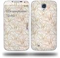 Flowers Pattern 17 - Decal Style Skin (fits Samsung Galaxy S IV S4)