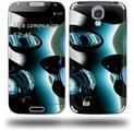 Metal - Decal Style Skin (fits Samsung Galaxy S IV S4)