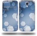 Bokeh Hex Blue - Decal Style Skin (fits Samsung Galaxy S IV S4)