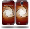 SpineSpin - Decal Style Skin compatible with Samsung Galaxy S IV S4