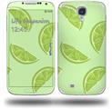 Limes Green - Decal Style Skin compatible with Samsung Galaxy S IV S4