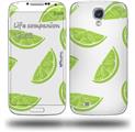 Limes - Decal Style Skin compatible with Samsung Galaxy S IV S4