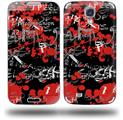 Emo Graffiti - Decal Style Skin (fits Samsung Galaxy S IV S4)