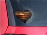 Set Fire To The Sky - I Heart Love Car Window Decal 6.5 x 5.5 inches